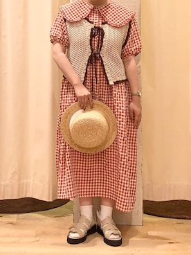 Natsuさん(レディース・152cm)の夏コーディネート