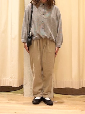「ツイードライク」｜Natsuさん（レディース・152cm）の秋コーディネート