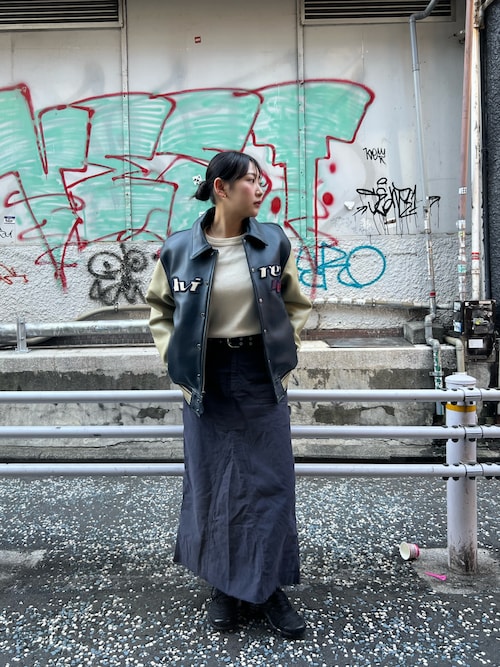 AVIREX スカート 「AVIREX × UNIVERSAL OVERALL」WOMENS PAINTER
