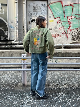 「おとなコーデ」｜「アイテム（ジャケット/アウター）」を使った、asukaさん（レディース・160cm）の冬コーディネート