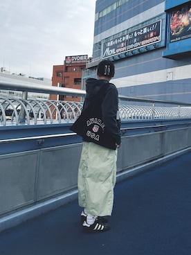 asukaさん（レディース・160cm）の春コーディネート