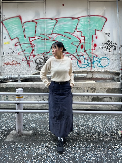 AVIREX スカート 「AVIREX × UNIVERSAL OVERALL」WOMENS PAINTER