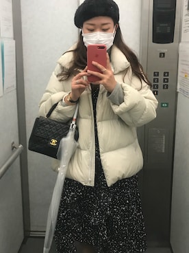 「ぽっちゃりコーデ」｜「アイテム（ジャケット/アウター、ホワイト系）」を使った、アイビーさん（レディース・163cm）の秋コーディネート