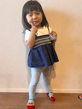 nanachanmamaさん（キッズ・80cm）の春コーディネート