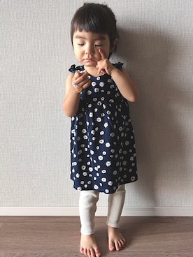 nanachanmamaさん（キッズ・80cm）の夏コーディネート