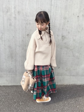 noaさん(キッズ・120cm)の冬コーディネート