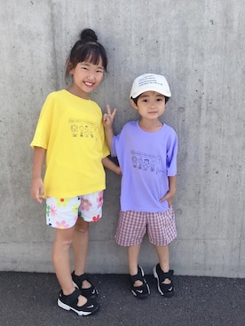 noaさん(キッズ・120cm)の夏コーディネート