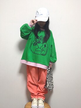 noaさん（キッズ・120cm）の冬コーディネート