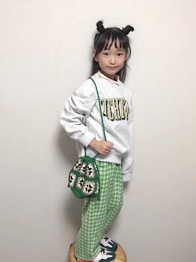 noaさん（キッズ・120cm）の冬コーディネート