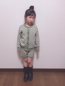 noaさん（キッズ・110cm）の春コーディネート