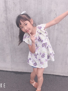 noaさん（キッズ・110cm）の秋コーディネート