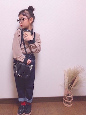 noaさん（キッズ・110cm）の冬コーディネート