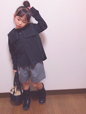 noaさん（キッズ・110cm）の冬コーディネート