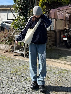 「WEARyouthコーデ」｜「アイテム（ジャージ）」を使った、sor_aroomさん（レディース・160cm）の冬コーディネート