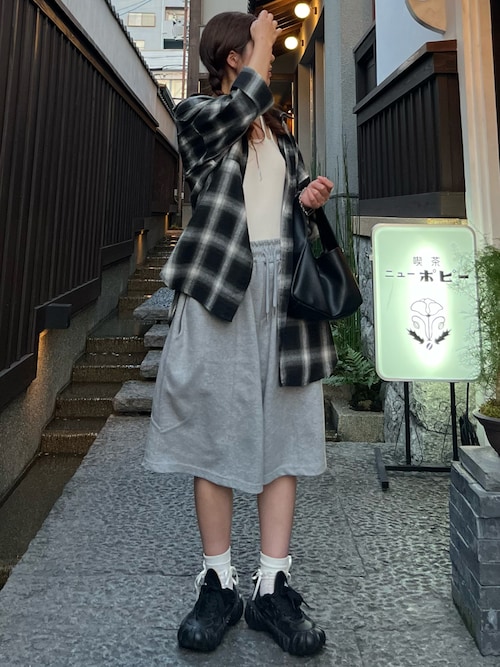 ジョイスティック　手渡し限定 ZOZO限定】フェイクレザーワイドハンドルバッグ（ハンドバッグ