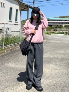 「Onitsuka Tiger（オニツカタイガー）のDENTIGRE LS / デンティグレ エルエス（スニーカー）」を使った、sor_aroomさん（レディース・160cm）の春コーディネート