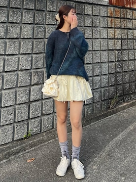 「ciite'（シーテ）のアイテム（ネックレス）」を使った、sor_aroomさん（レディース・160cm）の秋コーディネート