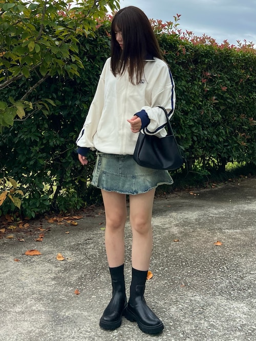 ZOZO限定】フェイクレザーワイドハンドルバッグ（ハンドバッグ