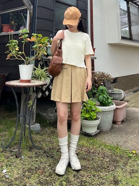 「ミニスカート」｜sor_aroomさん（レディース・160cm・20代）の夏コーディネート