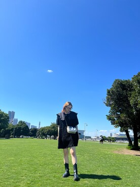 「WC（ダブル シー）のアイテム（ワンピース/ドレス）」を使った、kirariさん（レディース・163cm）の秋コーディネート