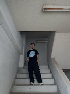 「JOURNAL STANDARD（ジャーナルスタンダード）のアイテム」を使った、記録さん（メンズ・163cm）の夏コーディネート