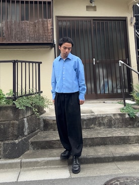 「JOURNAL STANDARD（ジャーナルスタンダード）のアイテム」を使った、記録さん（メンズ・163cm）の秋コーディネート
