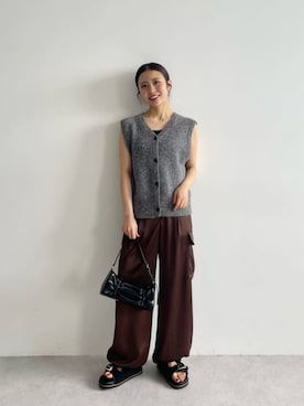 松岡(matsuoka)さん(レディース・158cm)の夏コーディネート