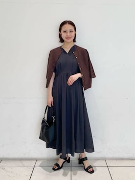 松岡(matsuoka)さん(レディース・158cm)の夏コーディネート