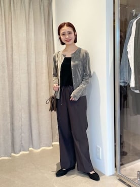 松岡（matsuoka）さん（レディース・158cm）の秋コーディネート