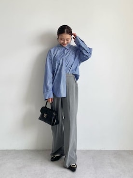 松岡(matsuoka)さん(レディース・158cm)の秋コーディネート