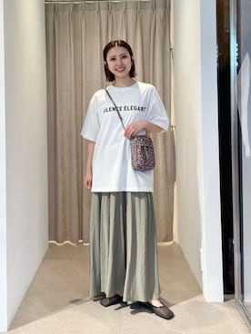 松岡(matsuoka)さん(レディース・158cm)の夏コーディネート