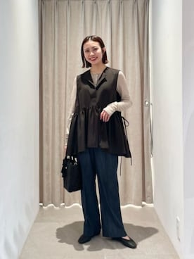 松岡（matsuoka）さん（レディース・158cm）の春コーディネート