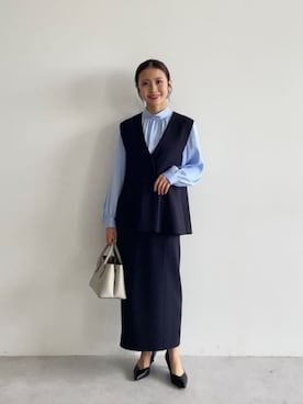 松岡（matsuoka）さん（レディース・158cm）の冬コーディネート