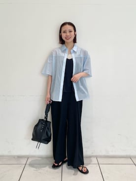 松岡(matsuoka)さん(レディース・158cm)の夏コーディネート