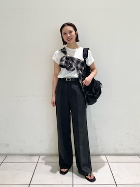松岡(matsuoka)さん(レディース・158cm)の夏コーディネート
