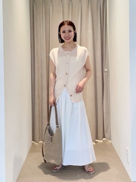 松岡(matsuoka)さん(レディース・158cm)の夏コーディネート