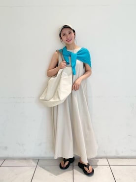 松岡(matsuoka)さん(レディース・158cm)の夏コーディネート