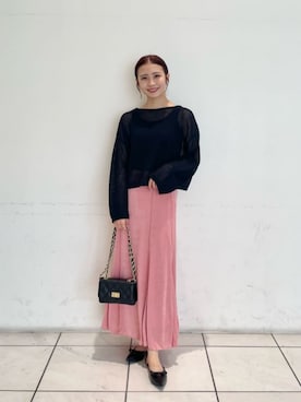 松岡(matsuoka)さん(レディース・158cm)の秋コーディネート