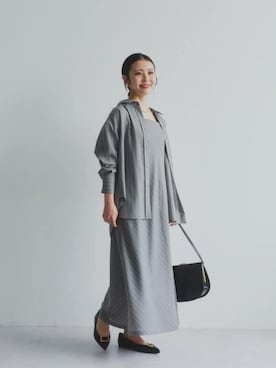 松岡(matsuoka)さん(レディース・158cm)の秋コーディネート