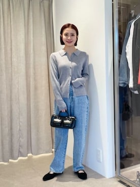 「ベーシック/トラッド」｜松岡（matsuoka）さん（レディース・158cm）の秋コーディネート