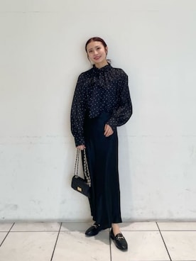 松岡(matsuoka)さん(レディース・158cm)の秋コーディネート