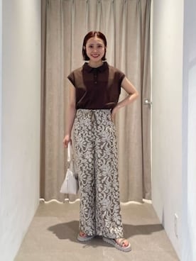 松岡(matsuoka)さん(レディース・158cm)の夏コーディネート