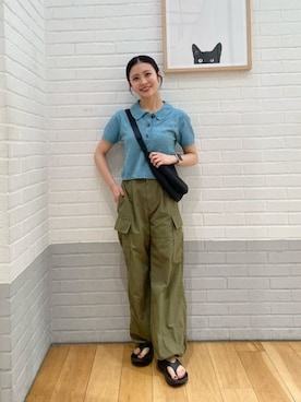 松岡（matsuoka）さん（レディース・158cm）の春コーディネート