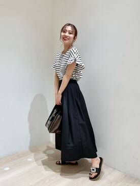 松岡（matsuoka）さん（レディース・158cm）の春コーディネート