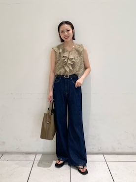 松岡(matsuoka)さん(レディース・158cm)の夏コーディネート