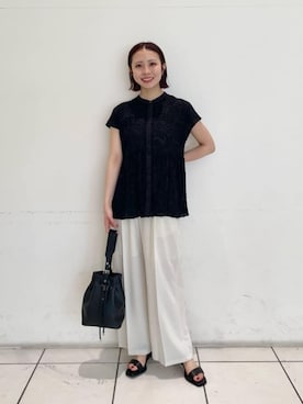 松岡（matsuoka）さん（レディース・158cm）の夏コーディネート