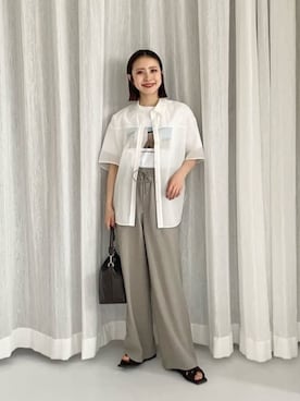 松岡(matsuoka)さん(レディース・158cm)の夏コーディネート
