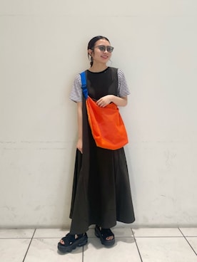 松岡（matsuoka）さん（レディース・158cm）の夏コーディネート