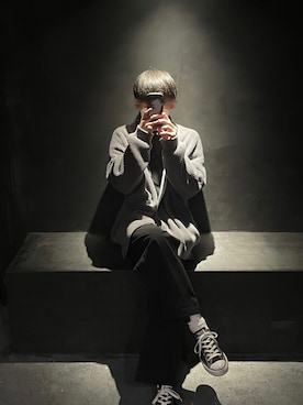 「アイテム（その他トップス）」を使った、TEPPEIさん（メンズ・169cm）の春コーディネート