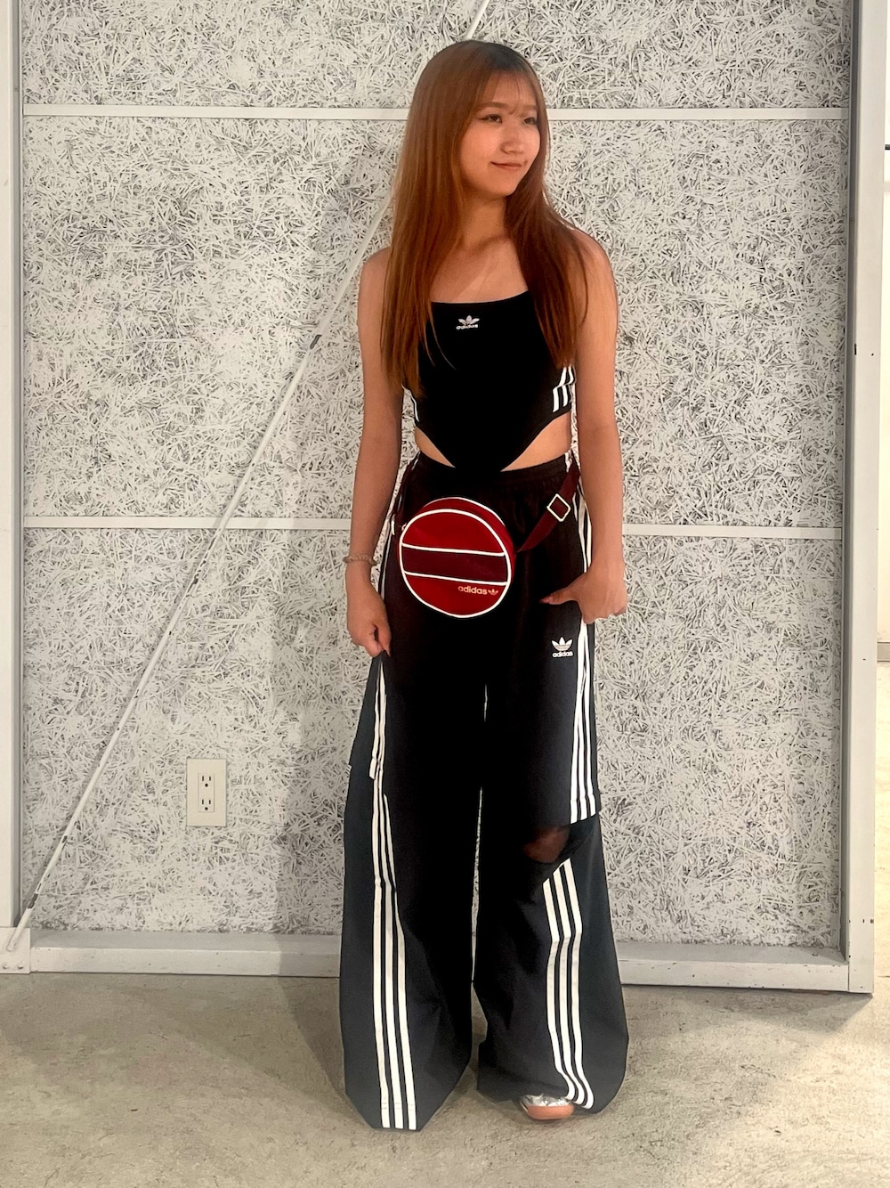 Adilenium シーズン 2 オーバーサイズ ジップオフトラックパンツ